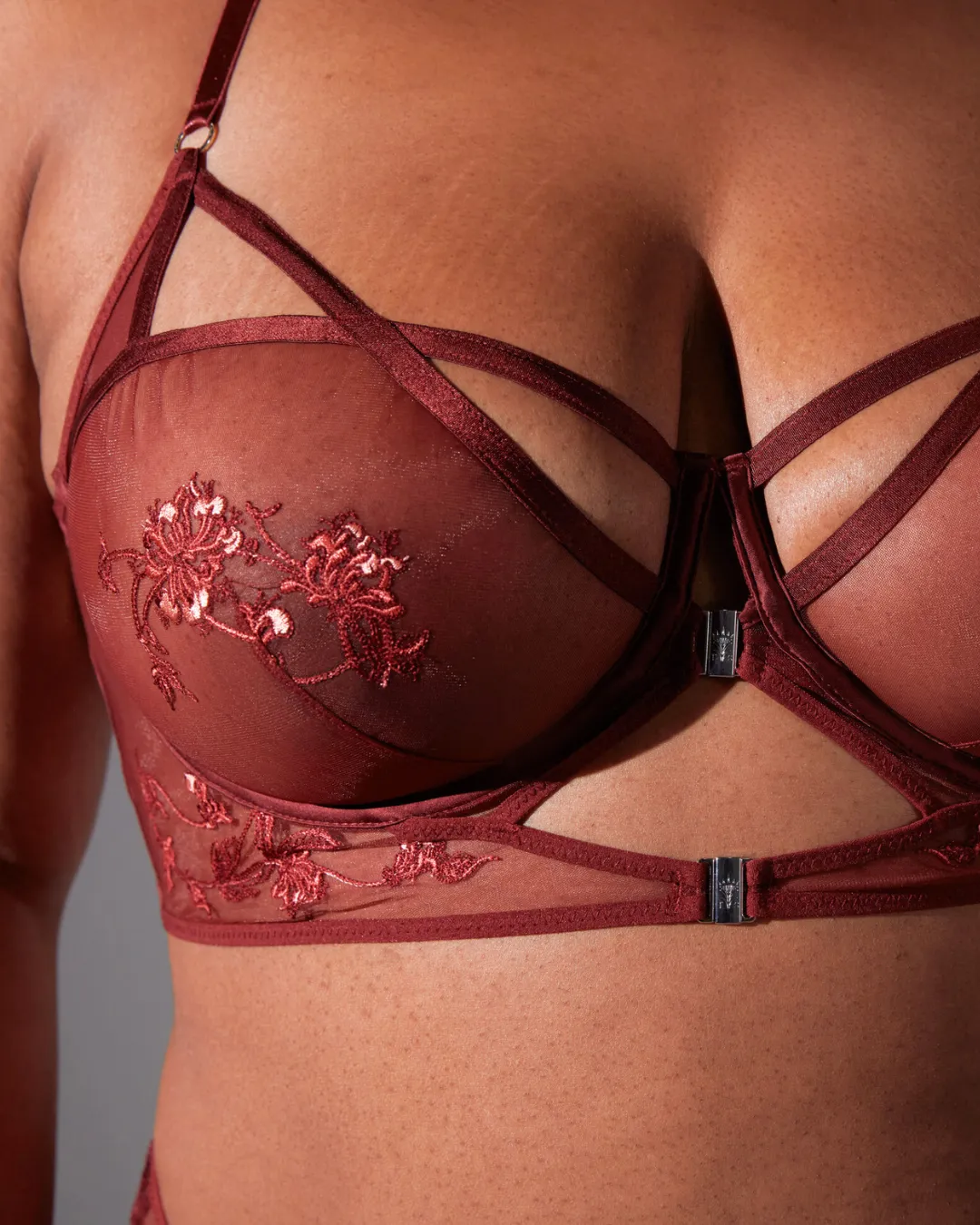 Dryad Bra - Burgundy