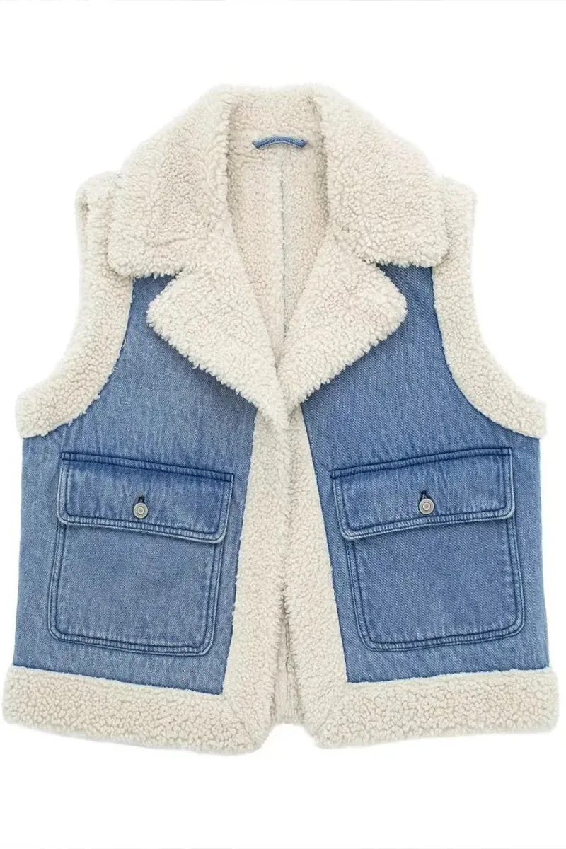 DS3390 Sherpa Vest Jacket Outerwear