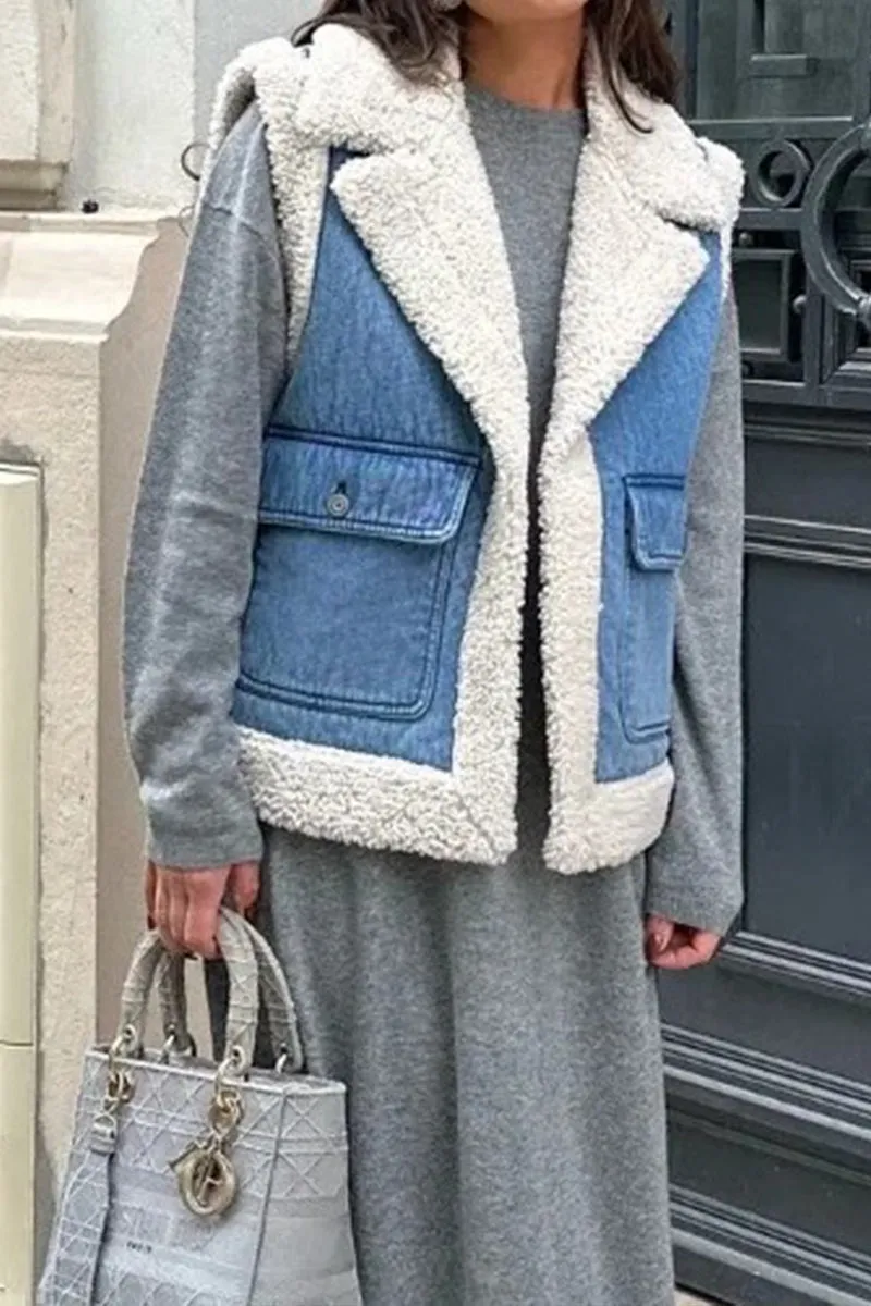 DS3390 Sherpa Vest Jacket Outerwear