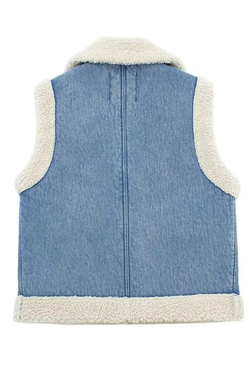 DS3390 Sherpa Vest Jacket Outerwear