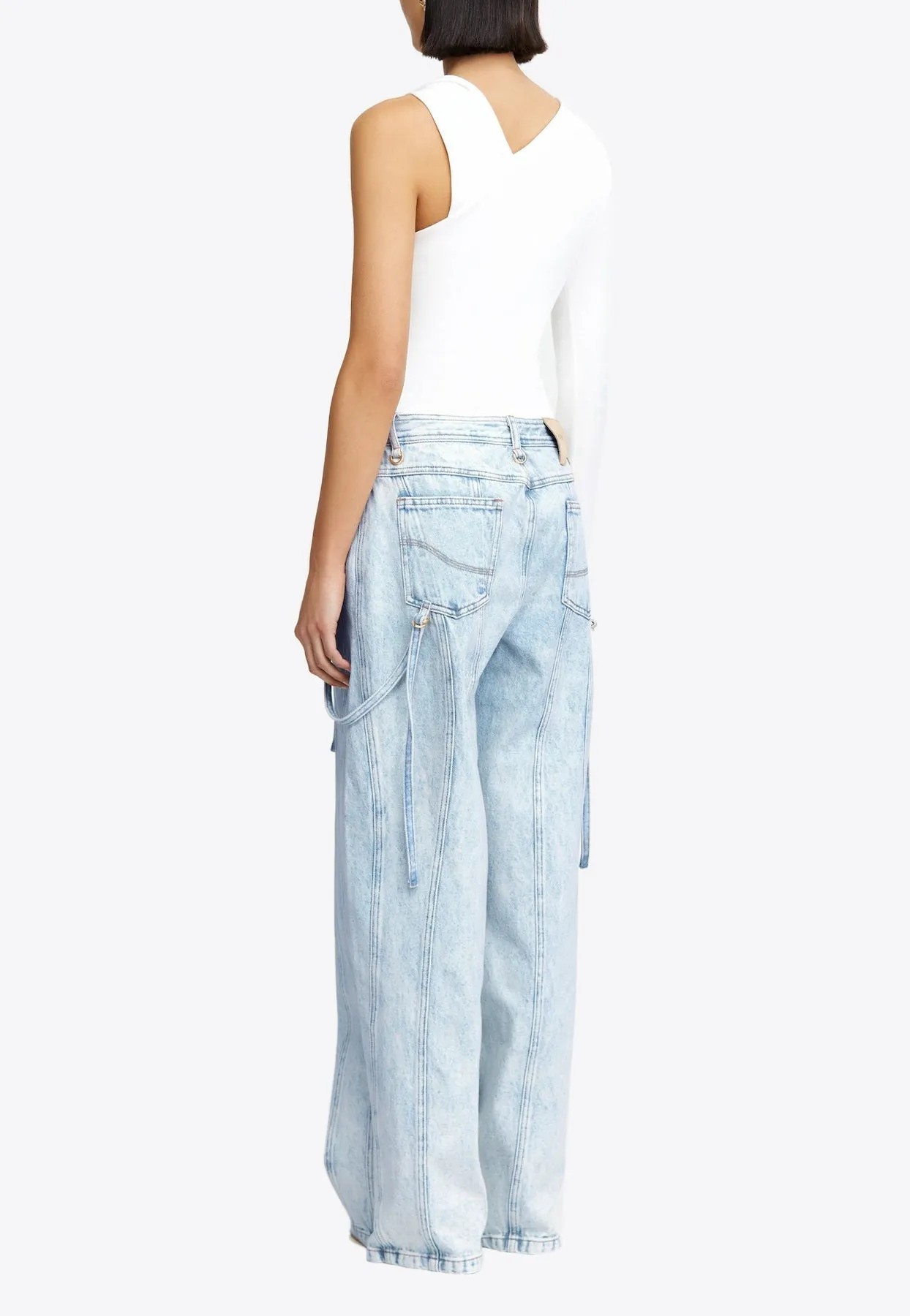 Eagleton Wide-Leg Jeans