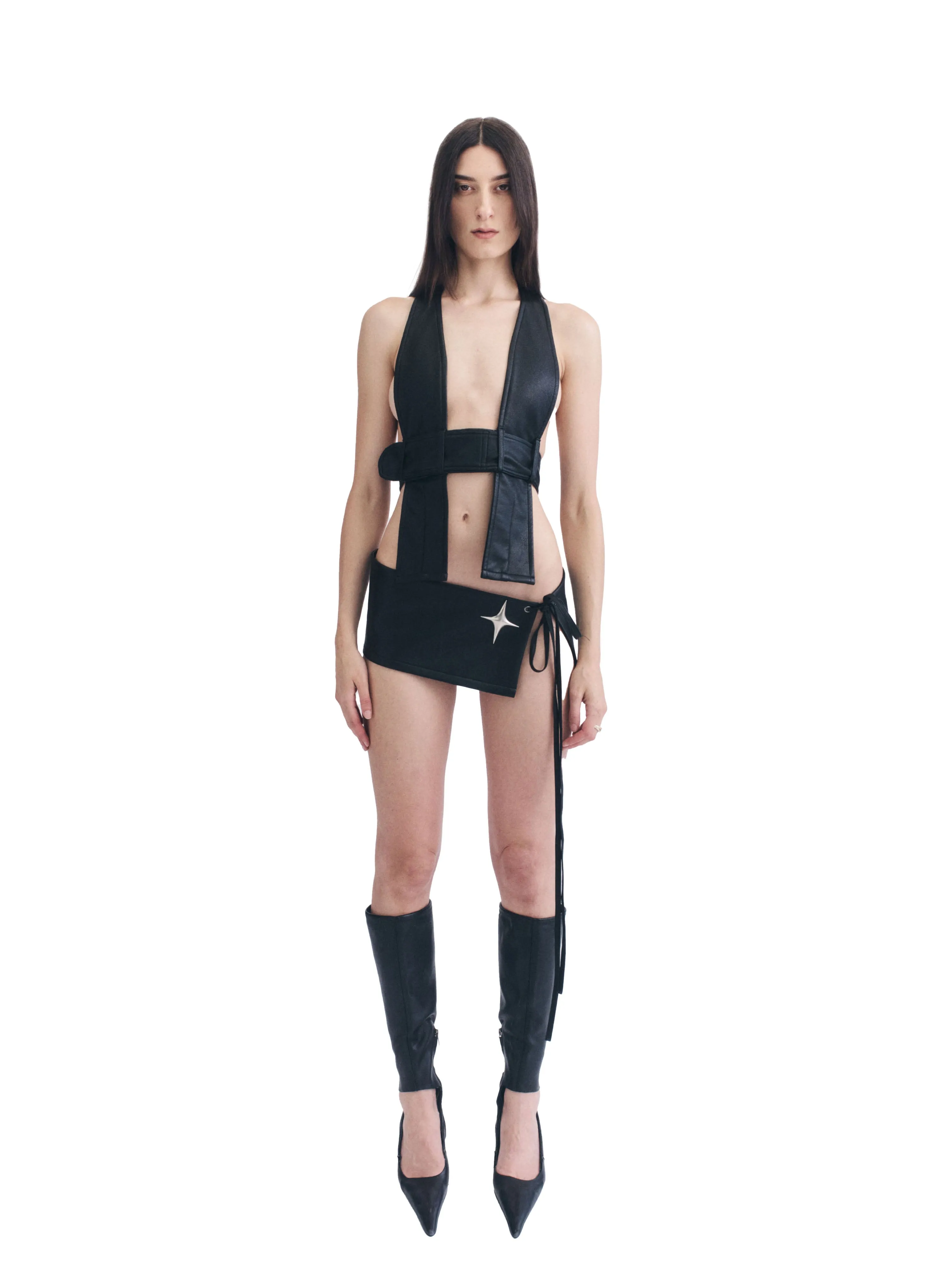 EAT ME HALTER TOP