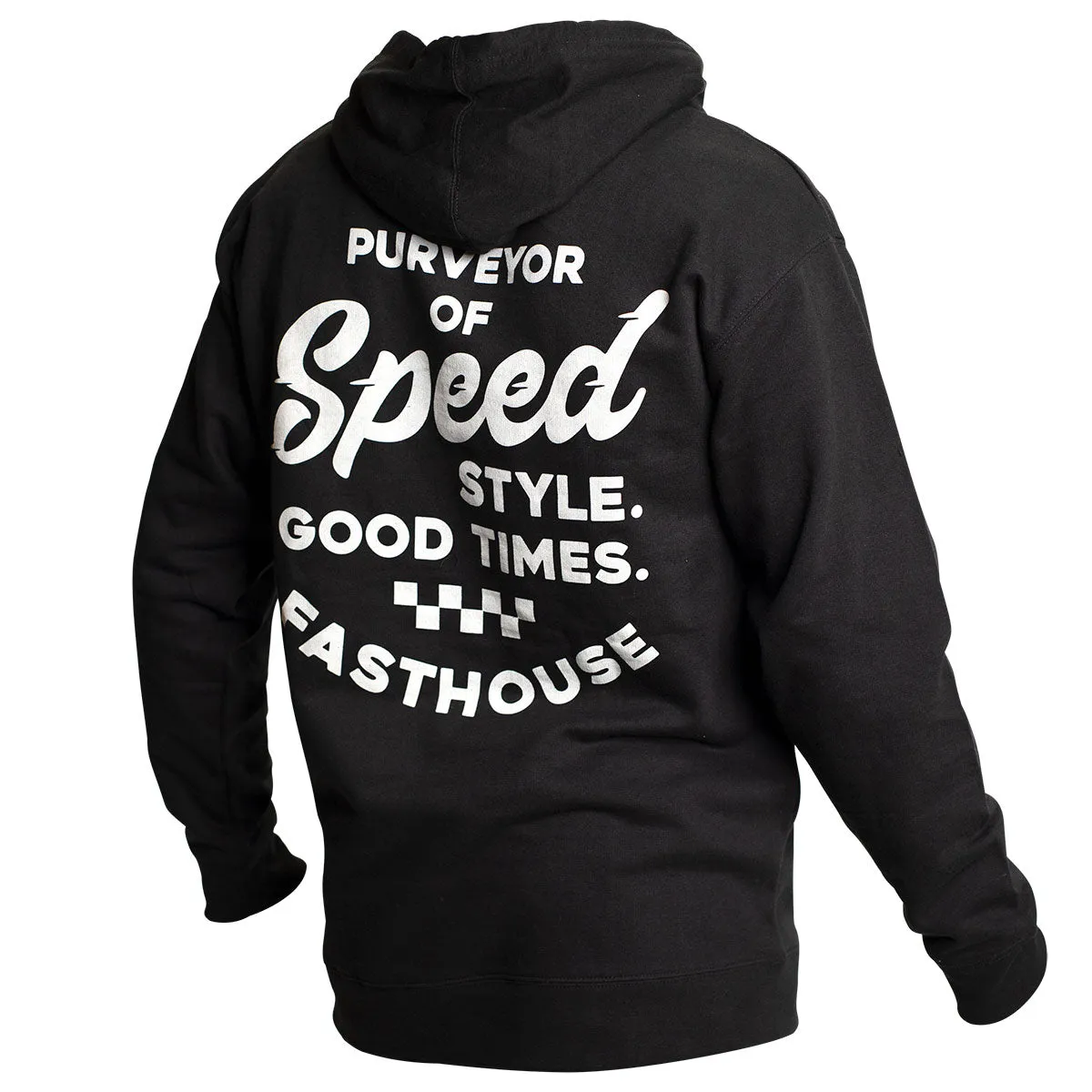 Enfield Hooded Pullover - Black