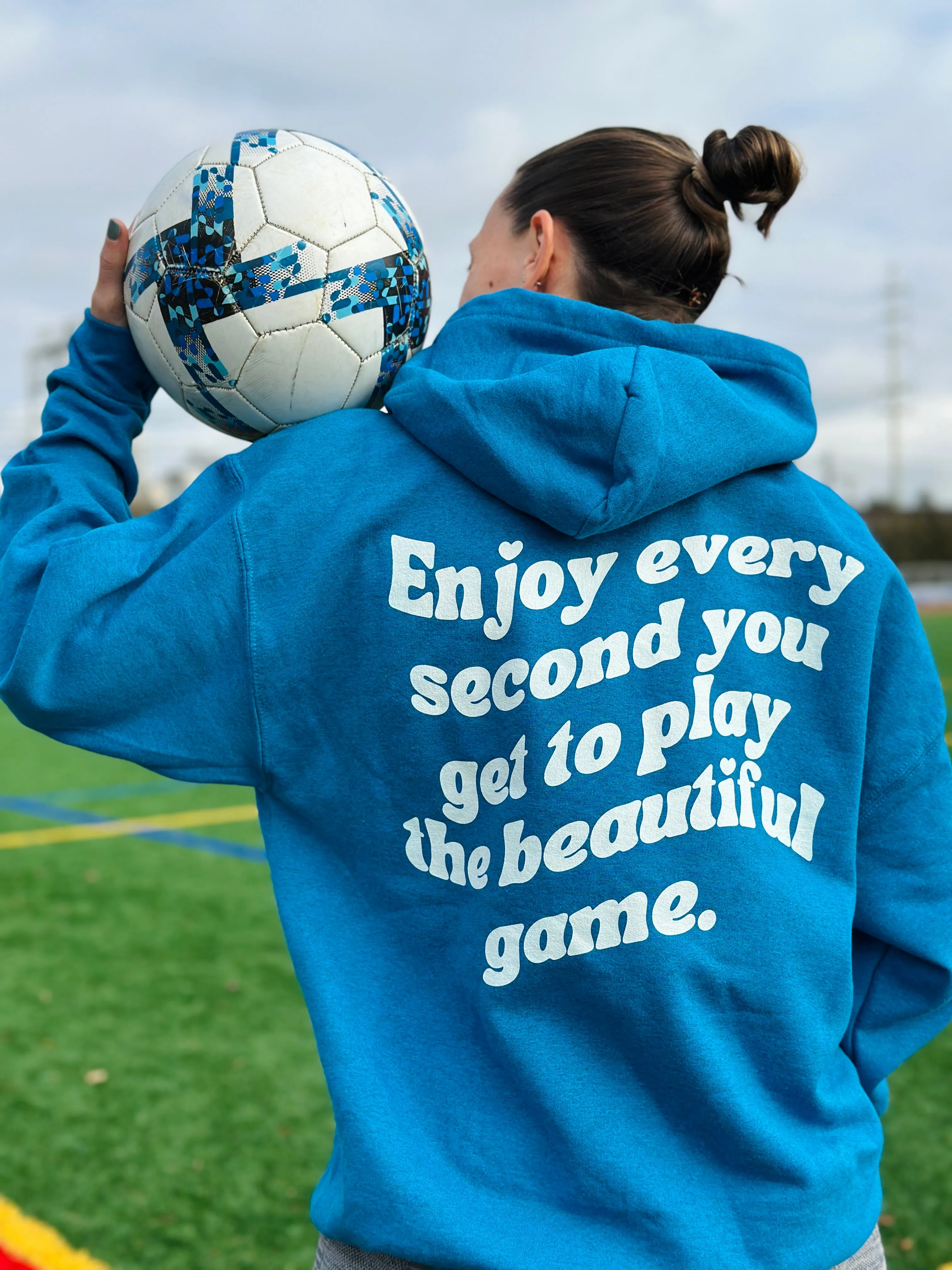Enjoy Every Second Adult Hooded Sweatshirt