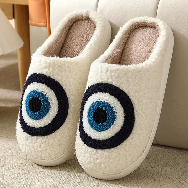 Fluffy Cute Animal design Slippers Women
