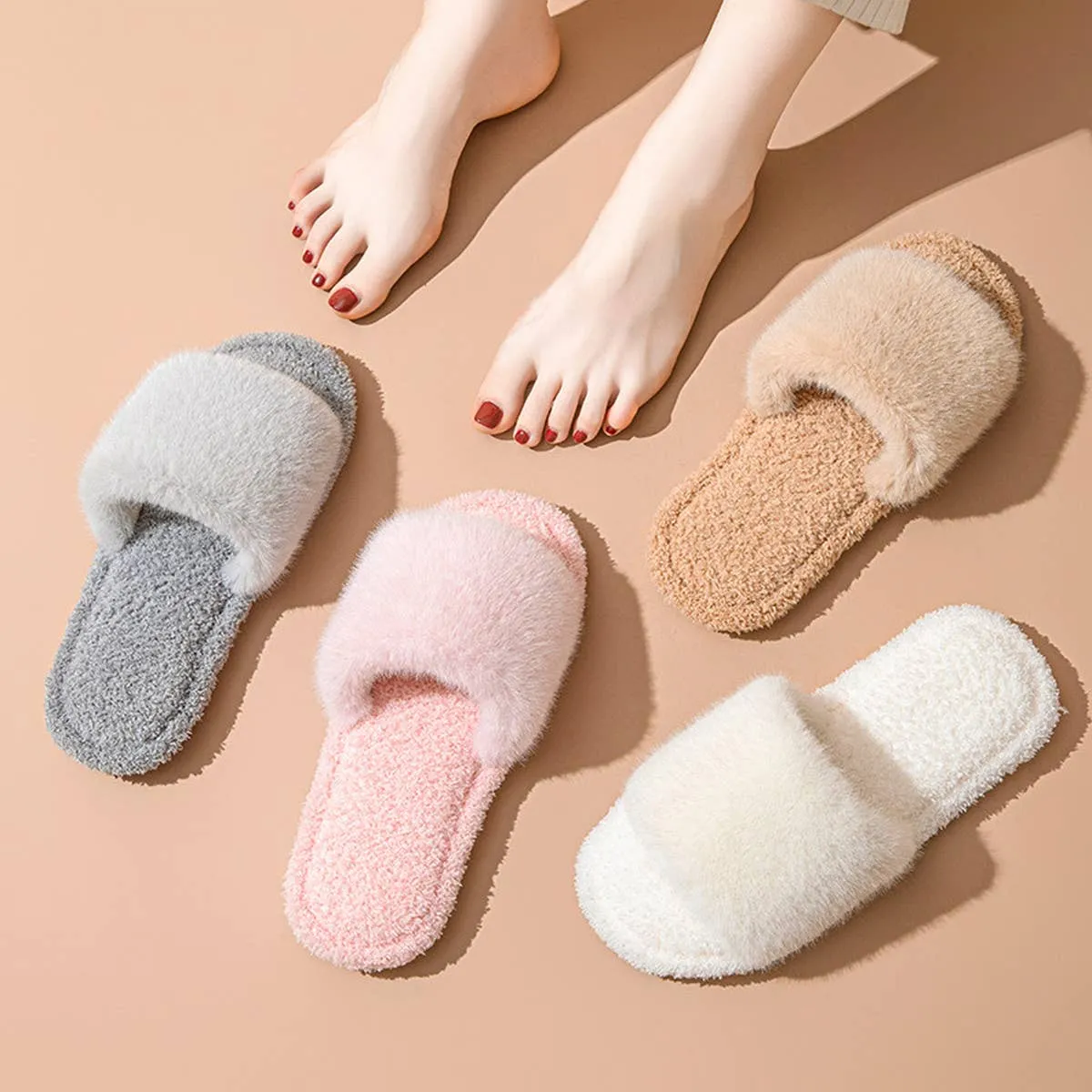 Fluffy Slippers