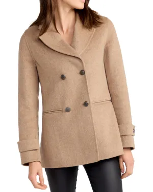 Forget You Military Peacoat - Oat