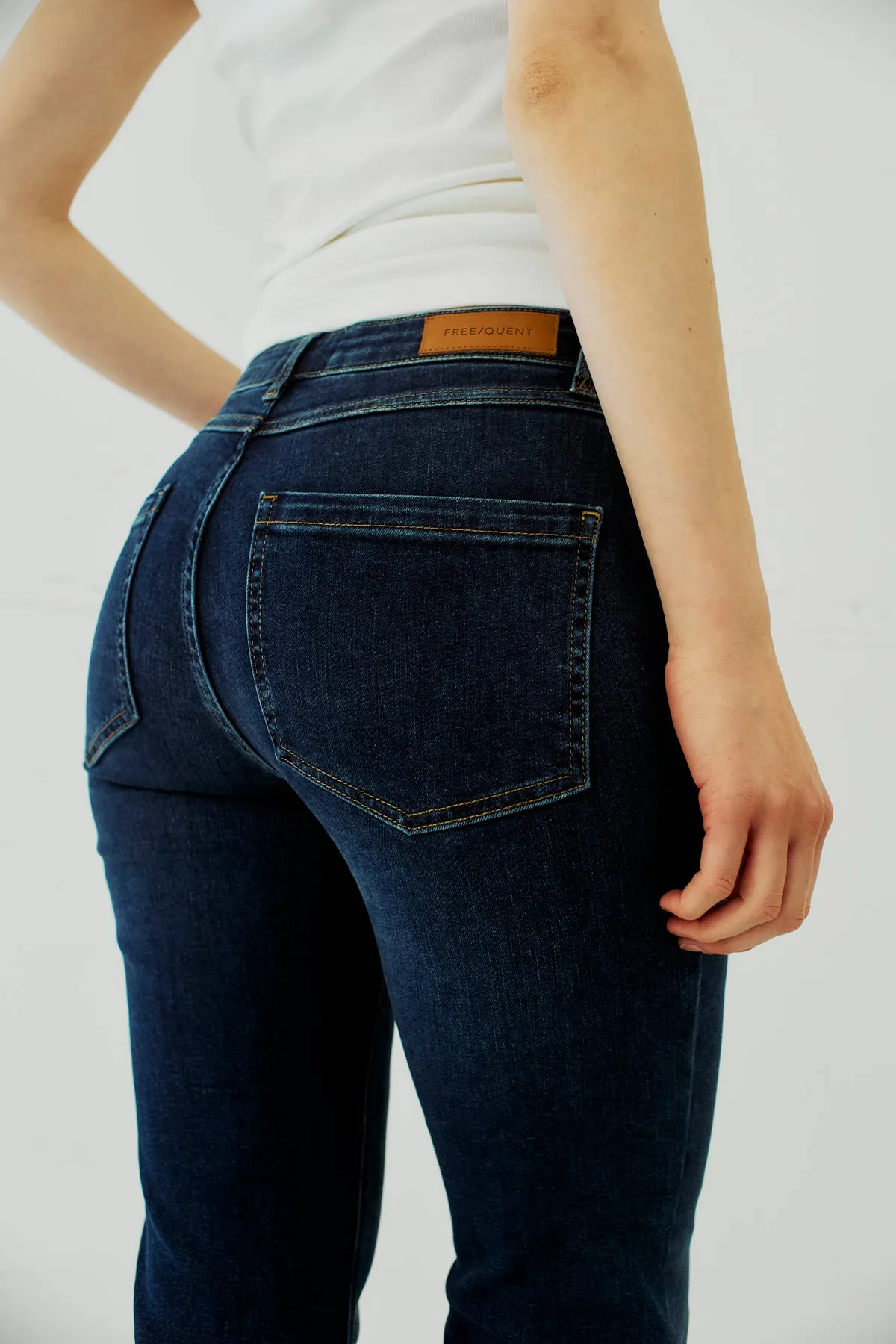 FQKALLY - JEANS - BLUE