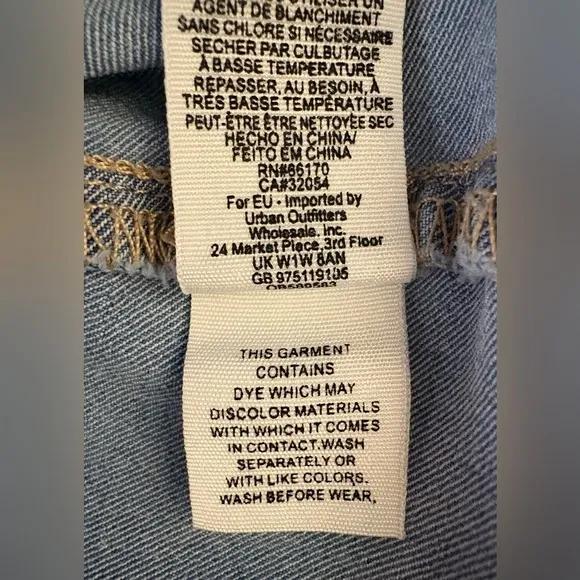 Free People Women’s Flared Denim Jeans Size 24