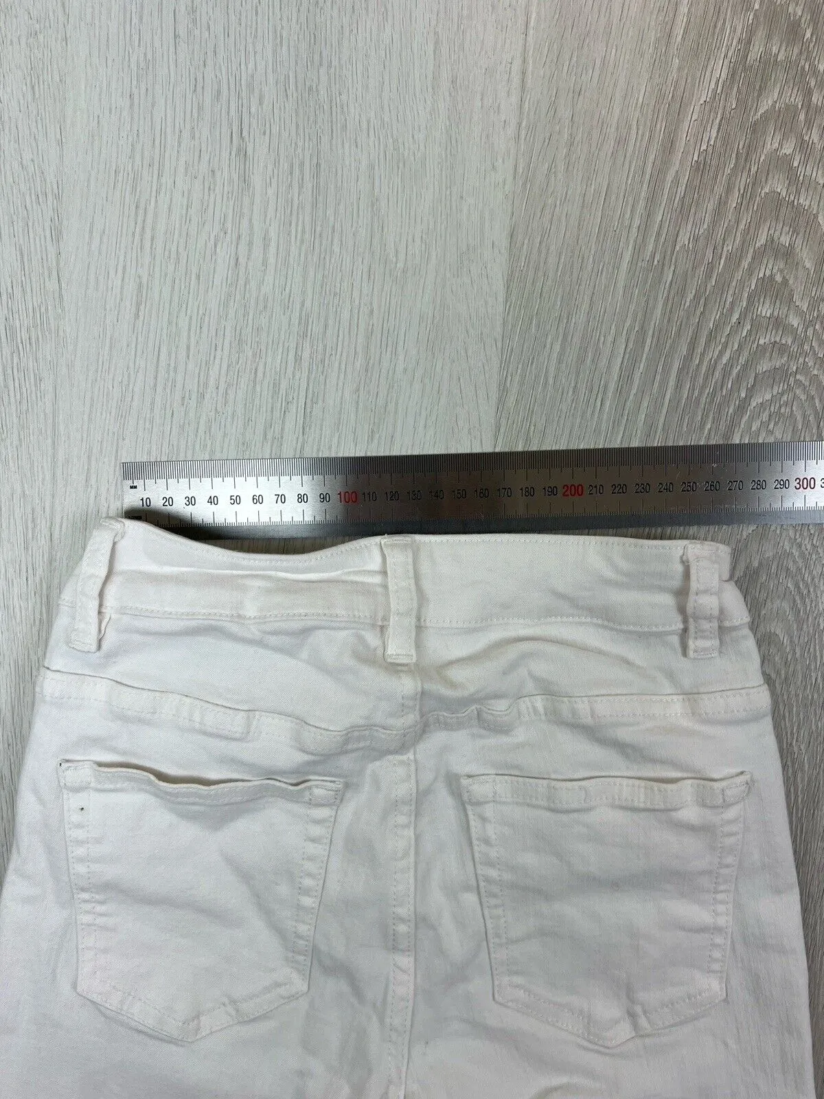 Glassons Womens White Flared Jeans Size 6