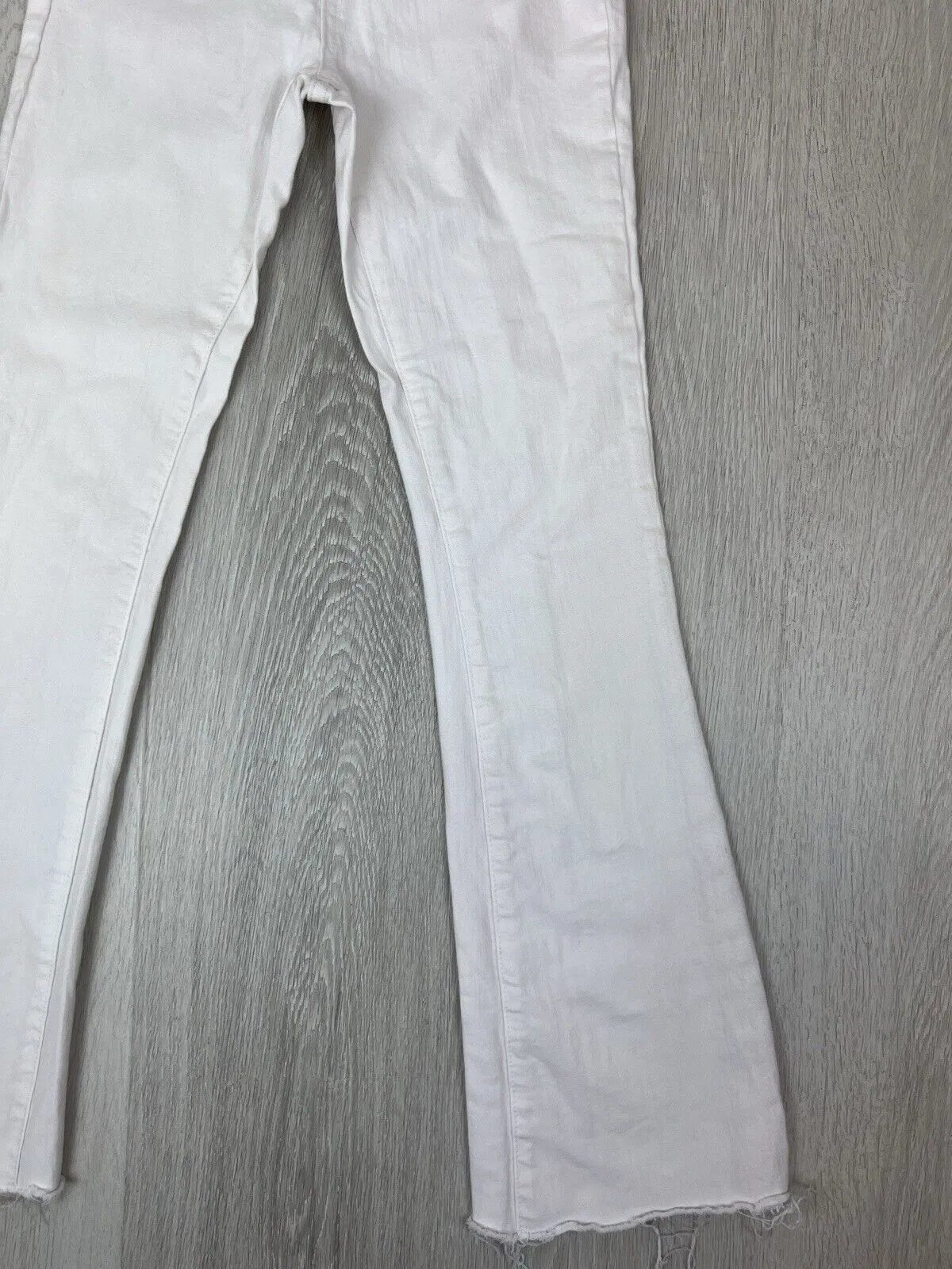 Glassons Womens White Flared Jeans Size 6