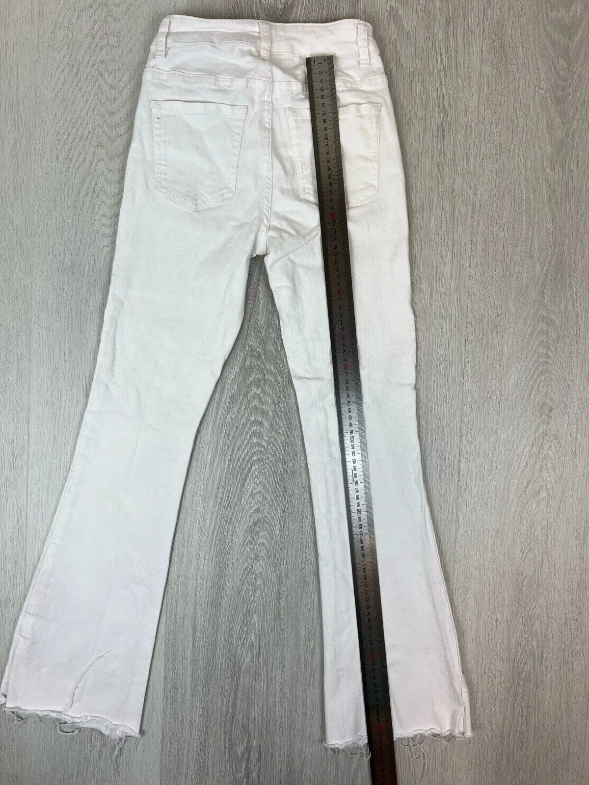 Glassons Womens White Flared Jeans Size 6