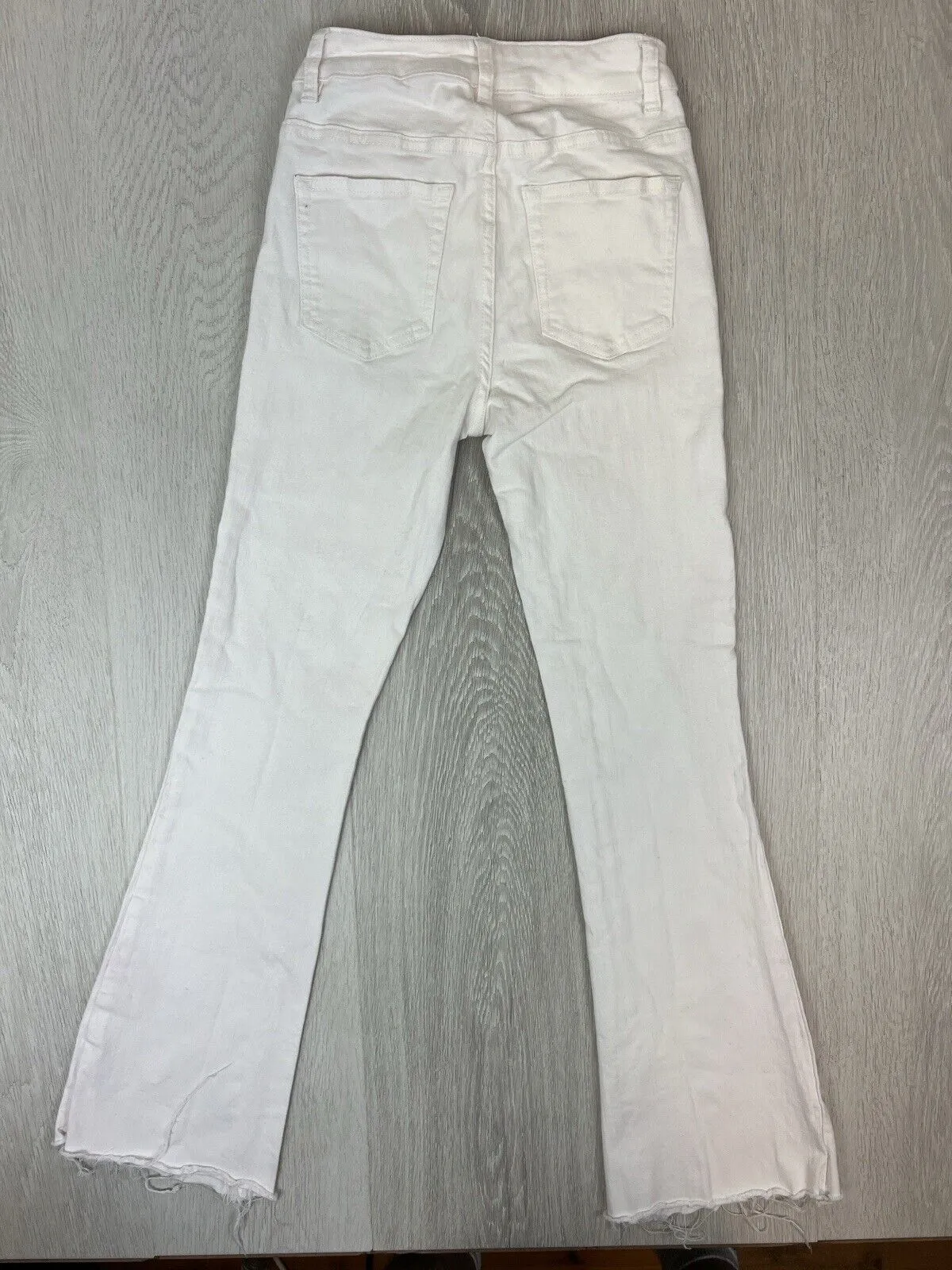 Glassons Womens White Flared Jeans Size 6