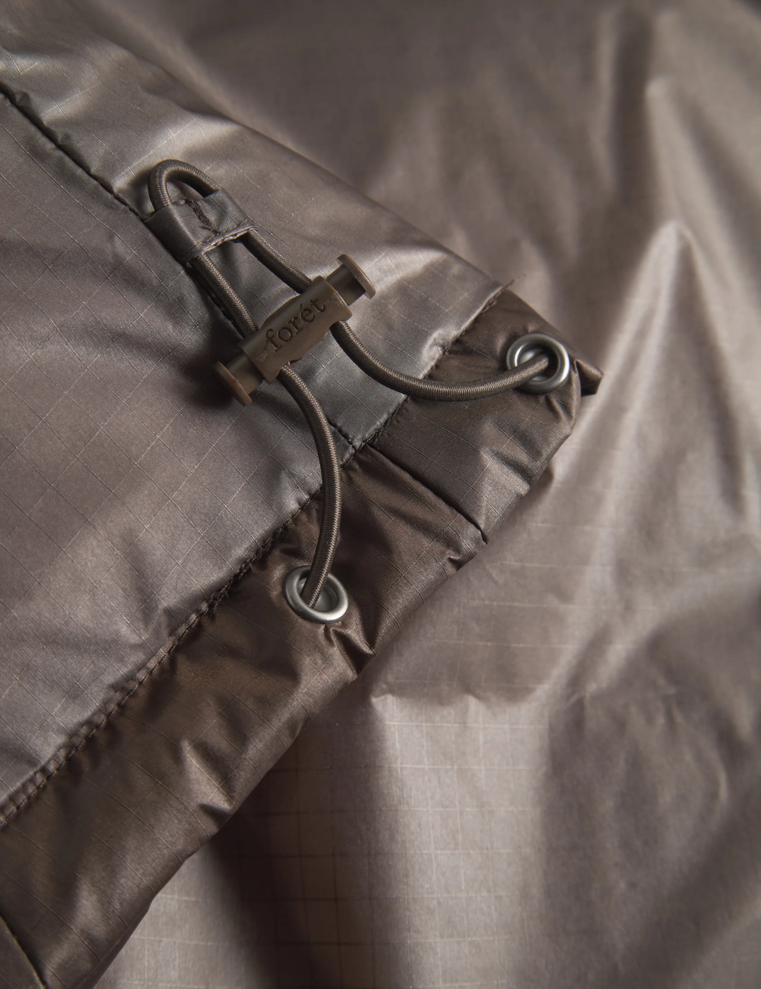 GRAIN REVERSIBLE PUFFER JACKET - BROWN