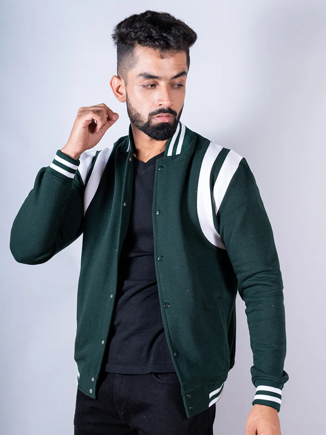 Green Varsity Jacket