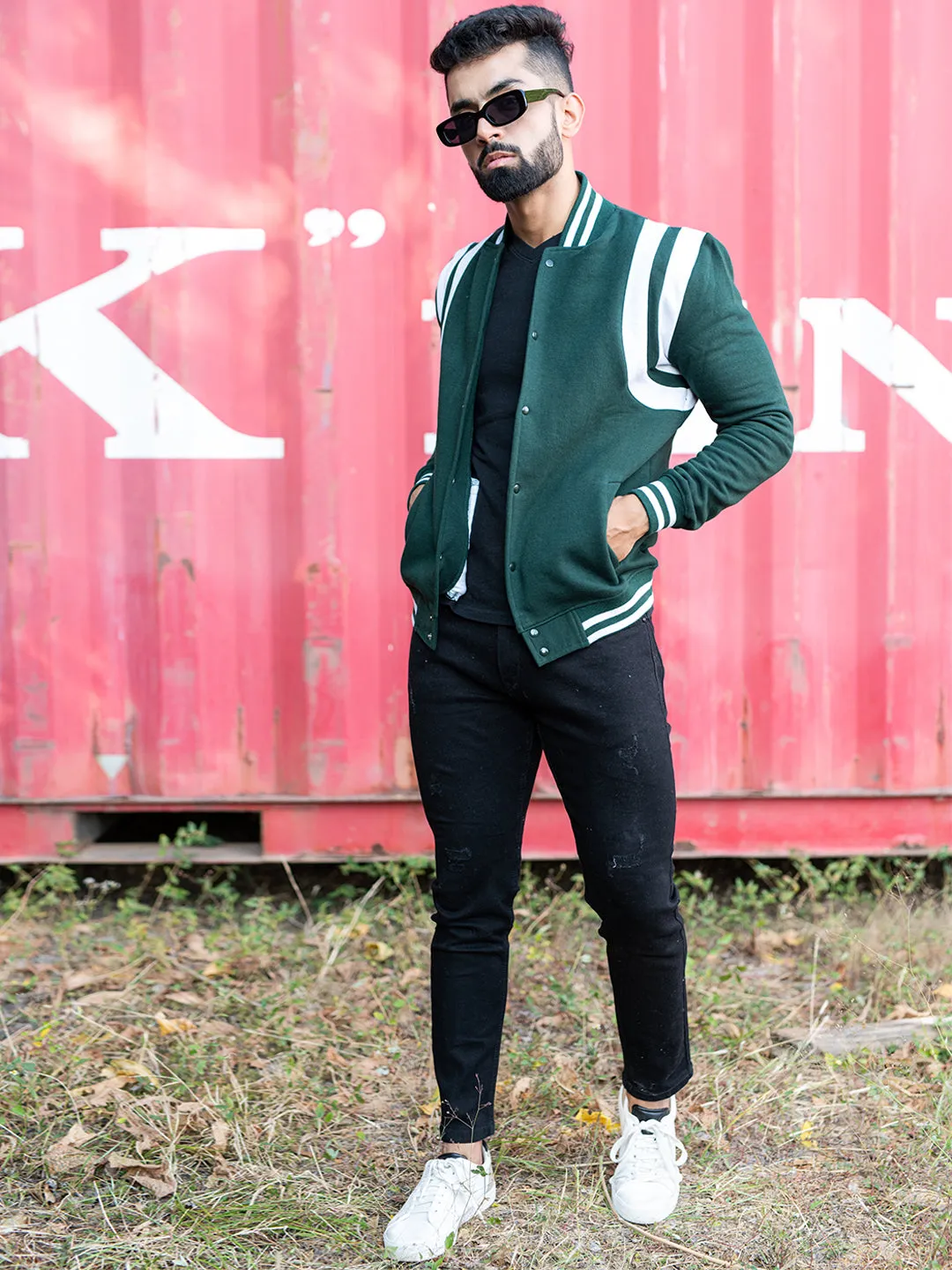 Green Varsity Jacket