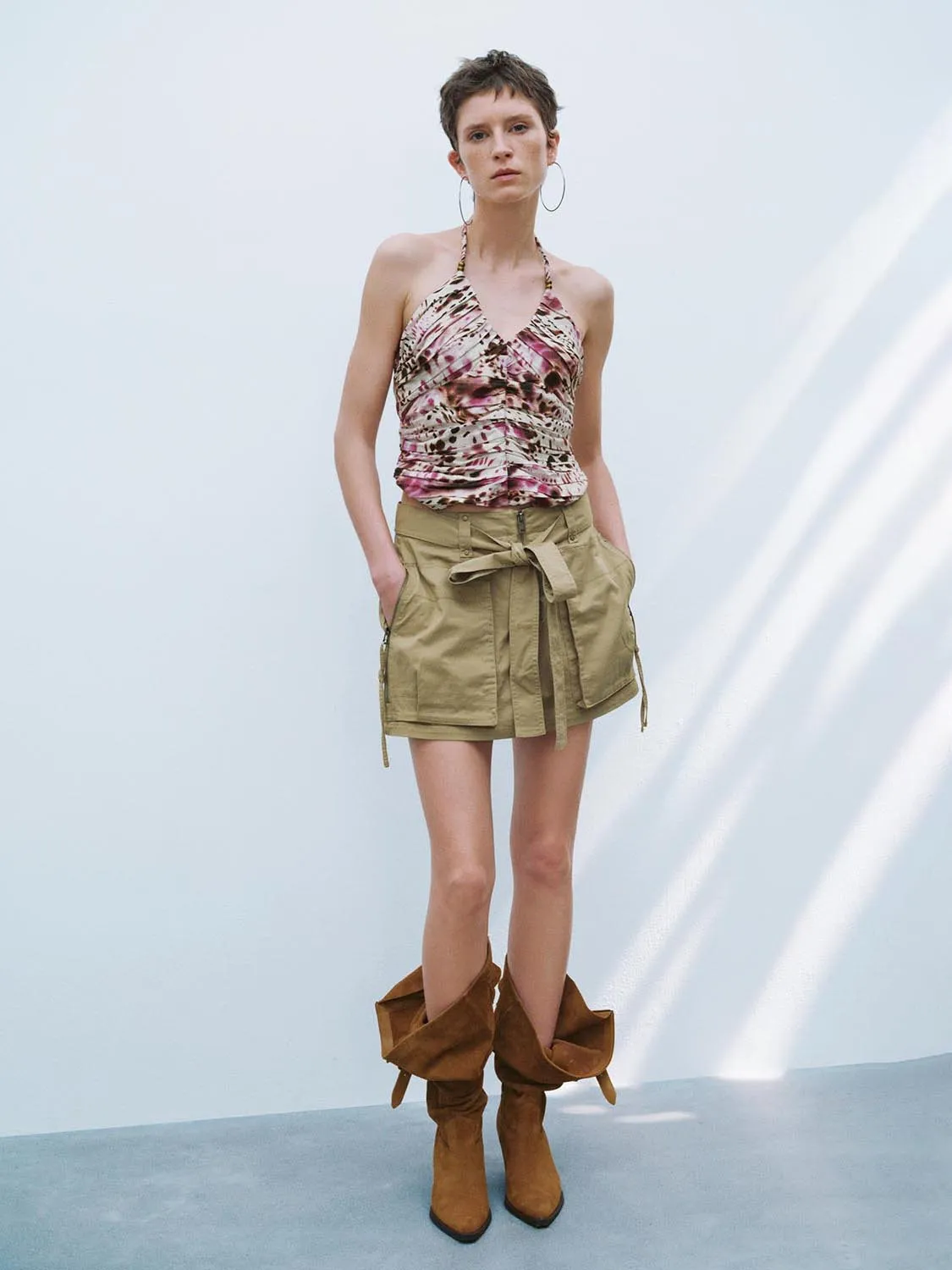 Halter Neck Cami Tops