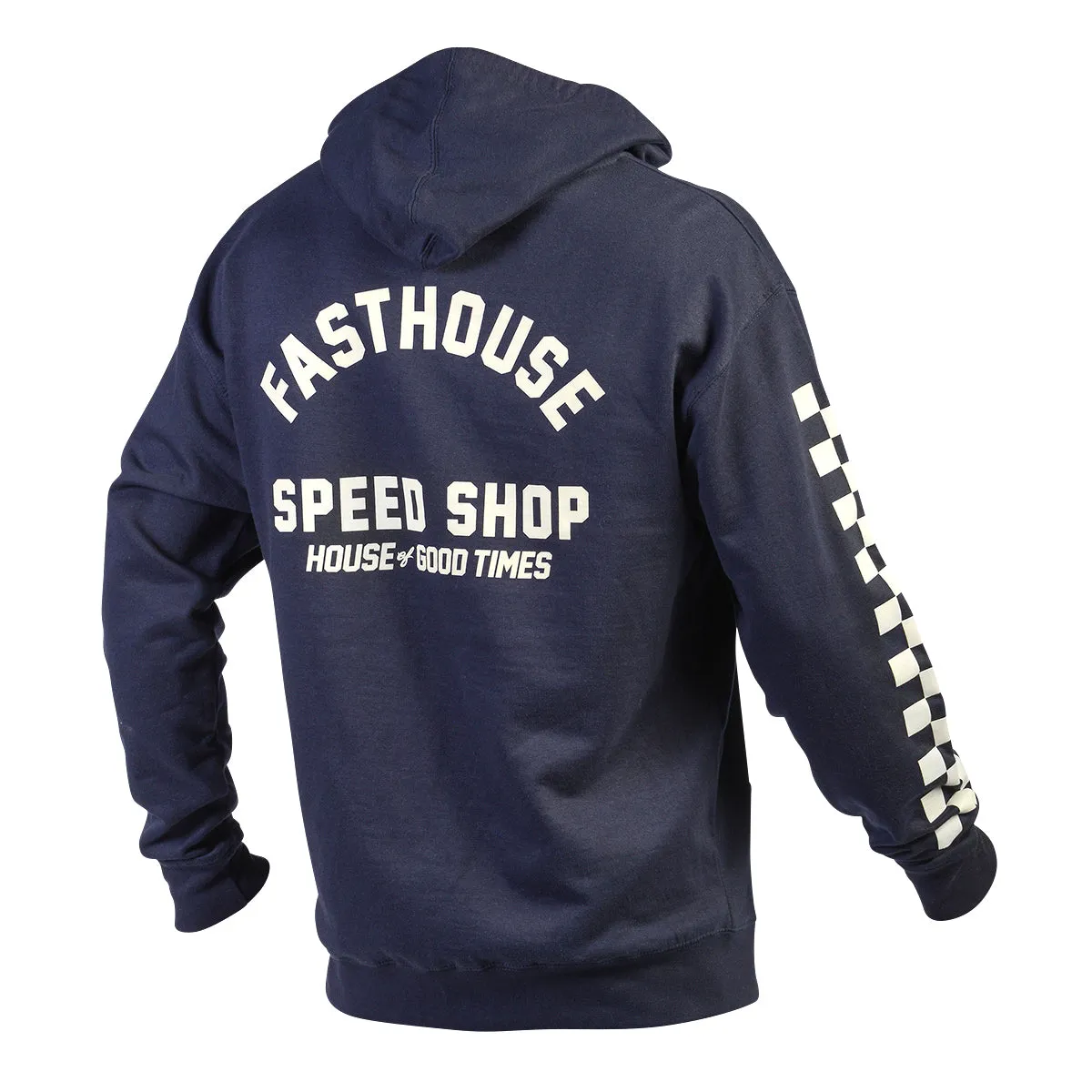 Haven Hooded Zip-Up - Navy