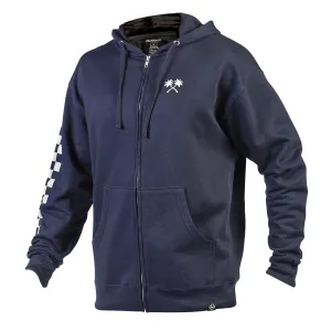Haven Hooded Zip-Up - Navy