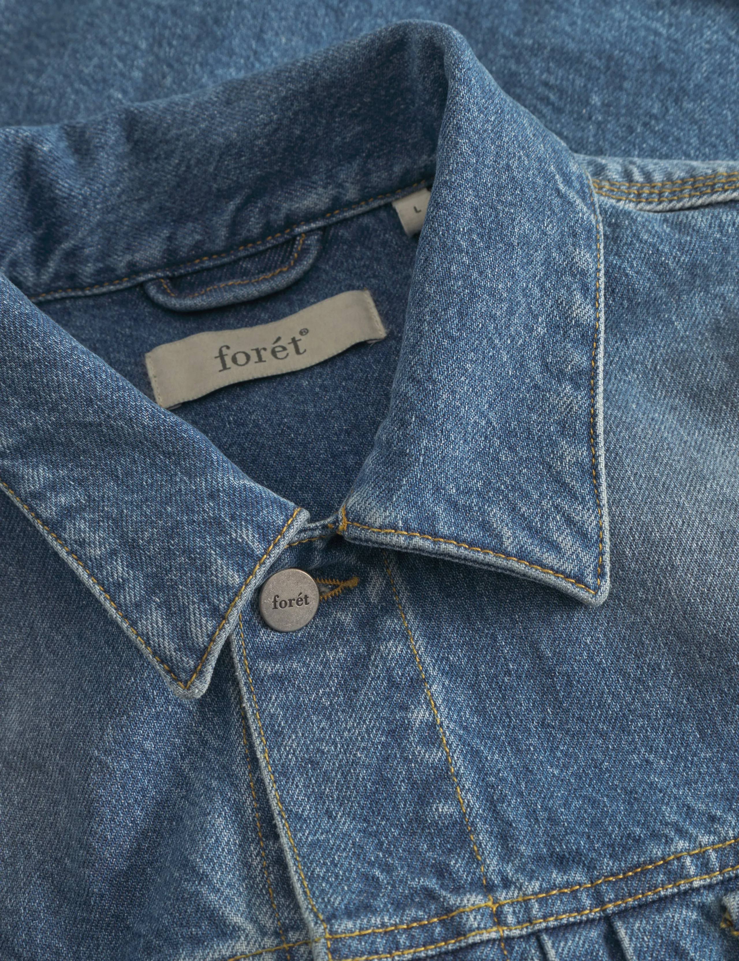 HAZY DENIM JACKET - VINTAGE BLUE