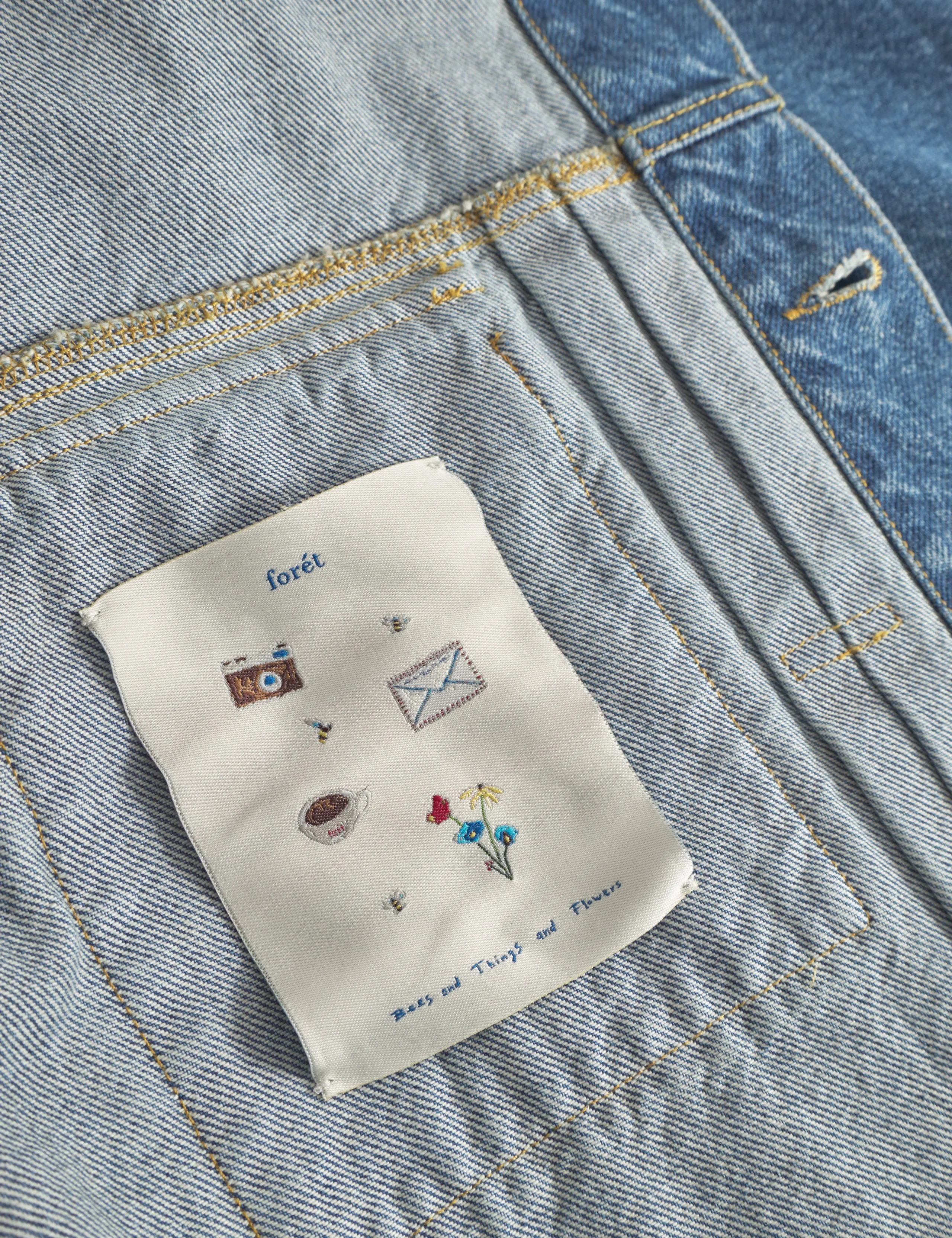 HAZY DENIM JACKET - VINTAGE BLUE