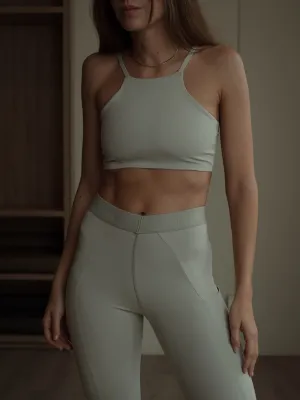 HIGH TECH CORE TOP  - SMOKE GREEN