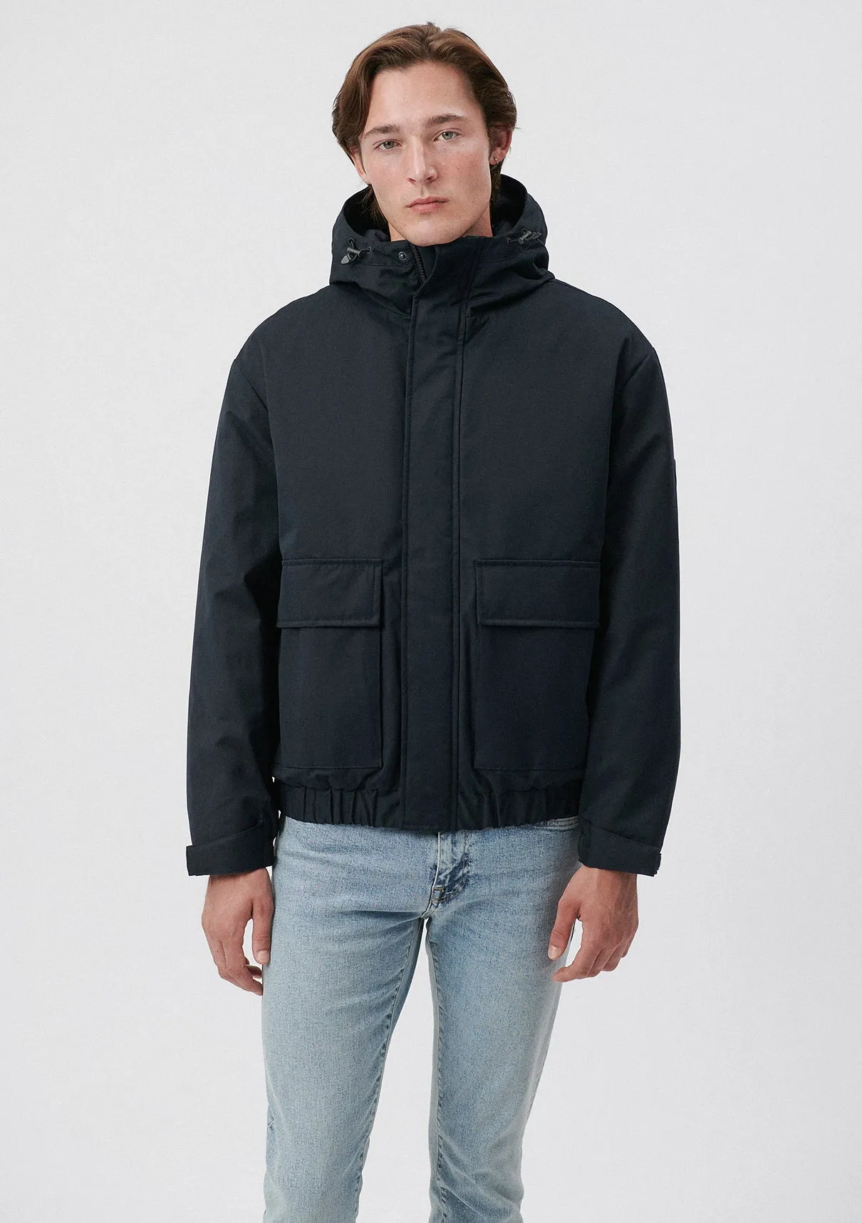 Hooded Black Jacket