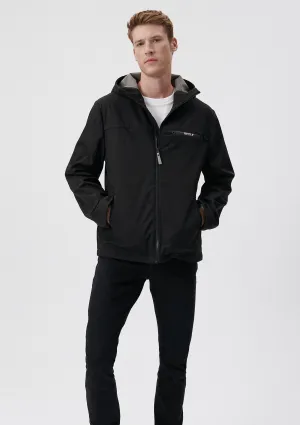 Hooded Black Jacket