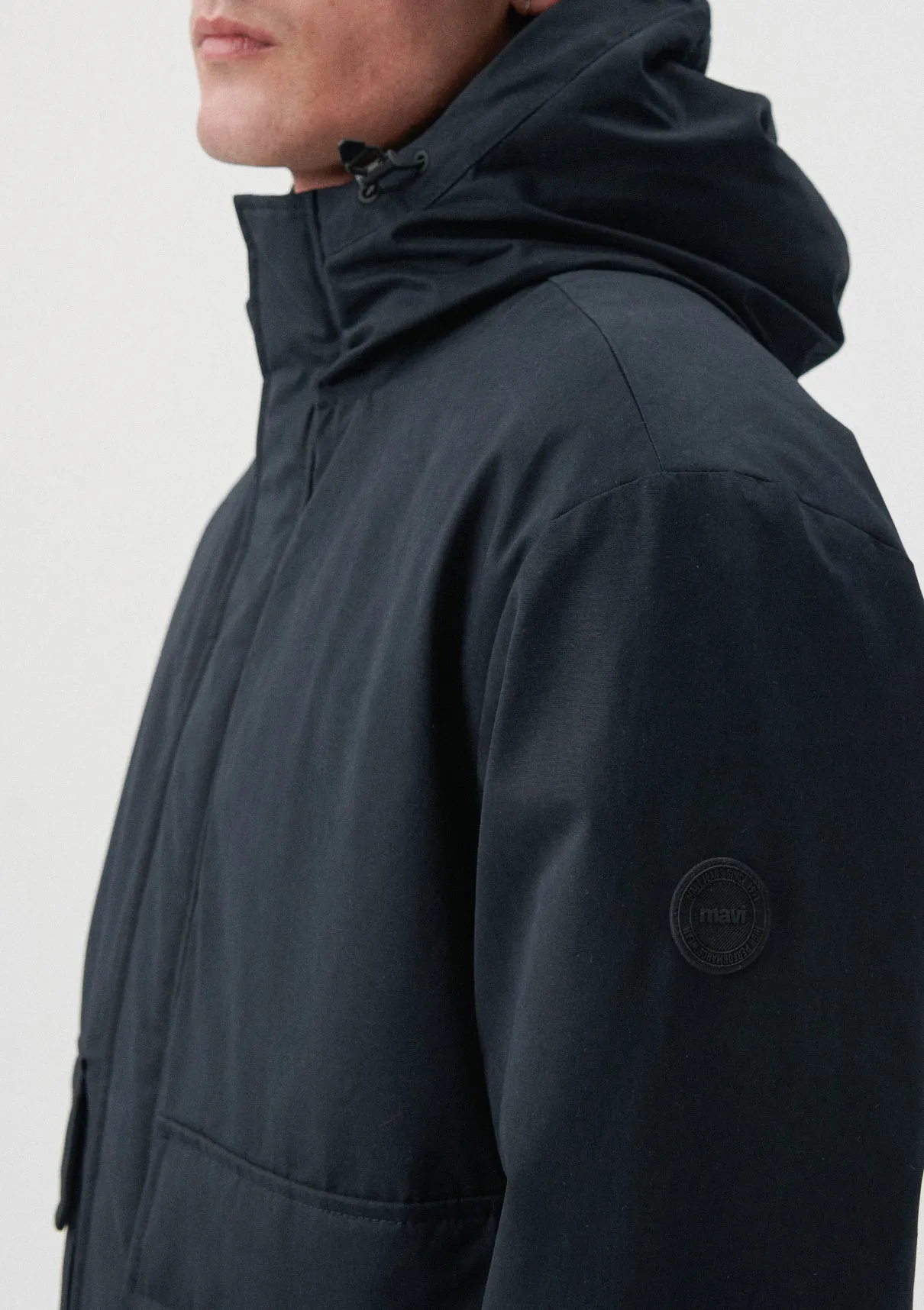 Hooded Black Jacket