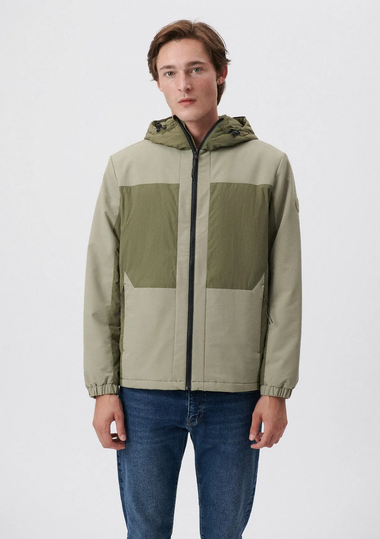 Hooded Green Jacket