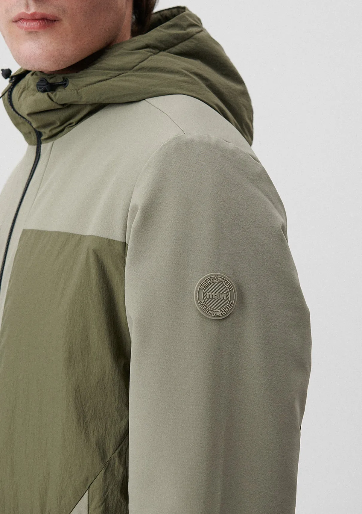 Hooded Green Jacket