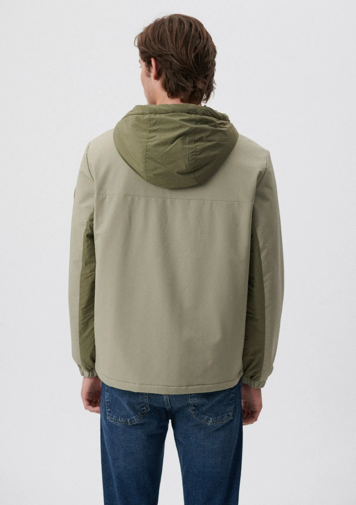Hooded Green Jacket