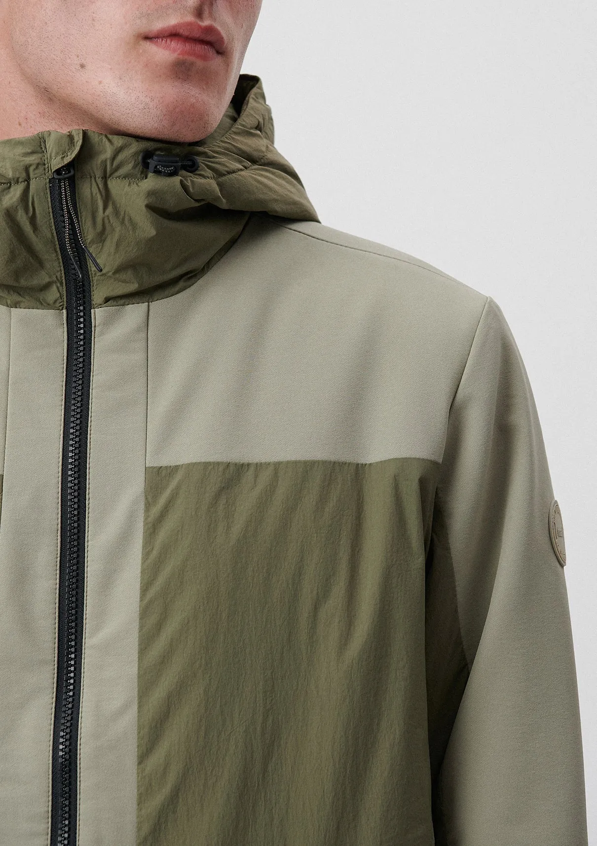 Hooded Green Jacket