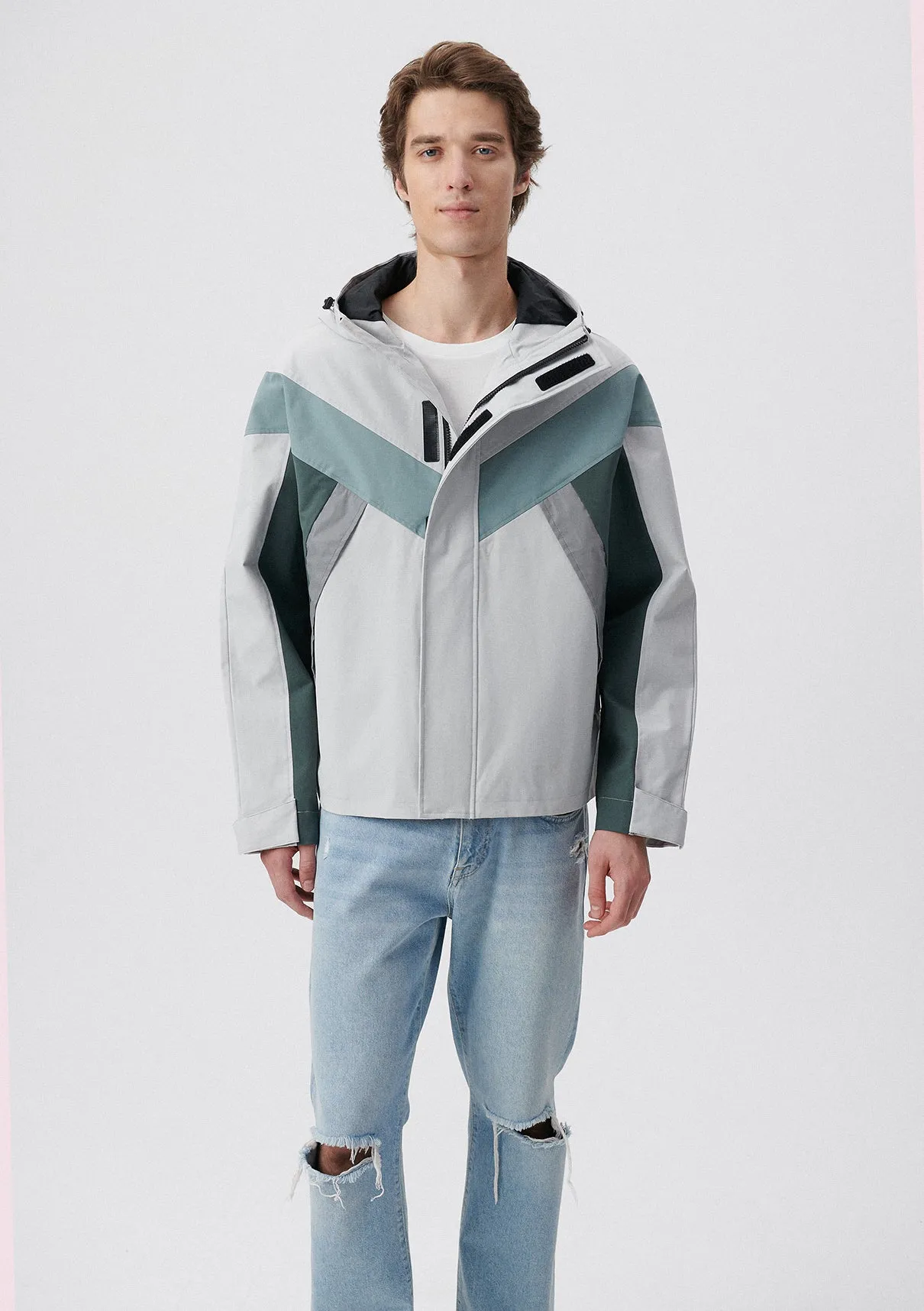 Hooded Grey Jacket