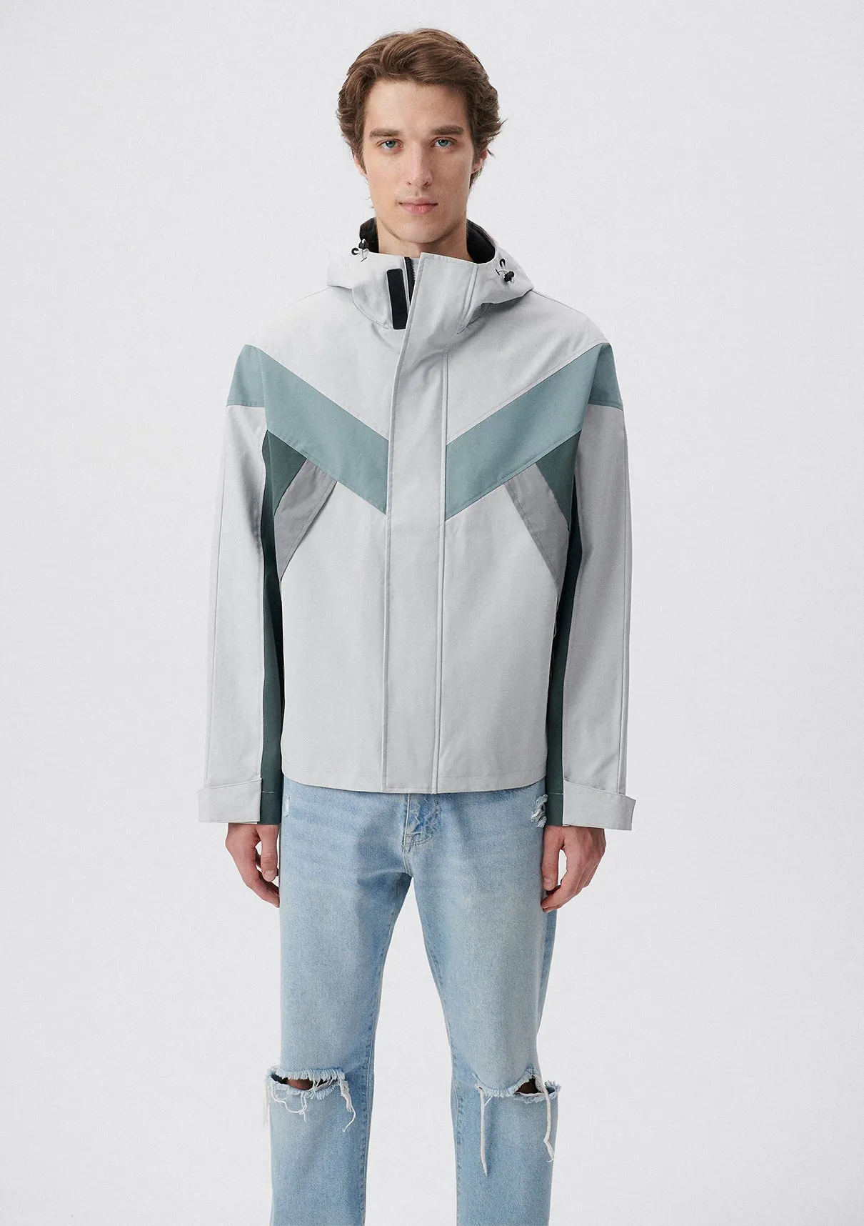 Hooded Grey Jacket