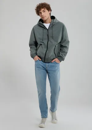 Hooded Grey Jacket