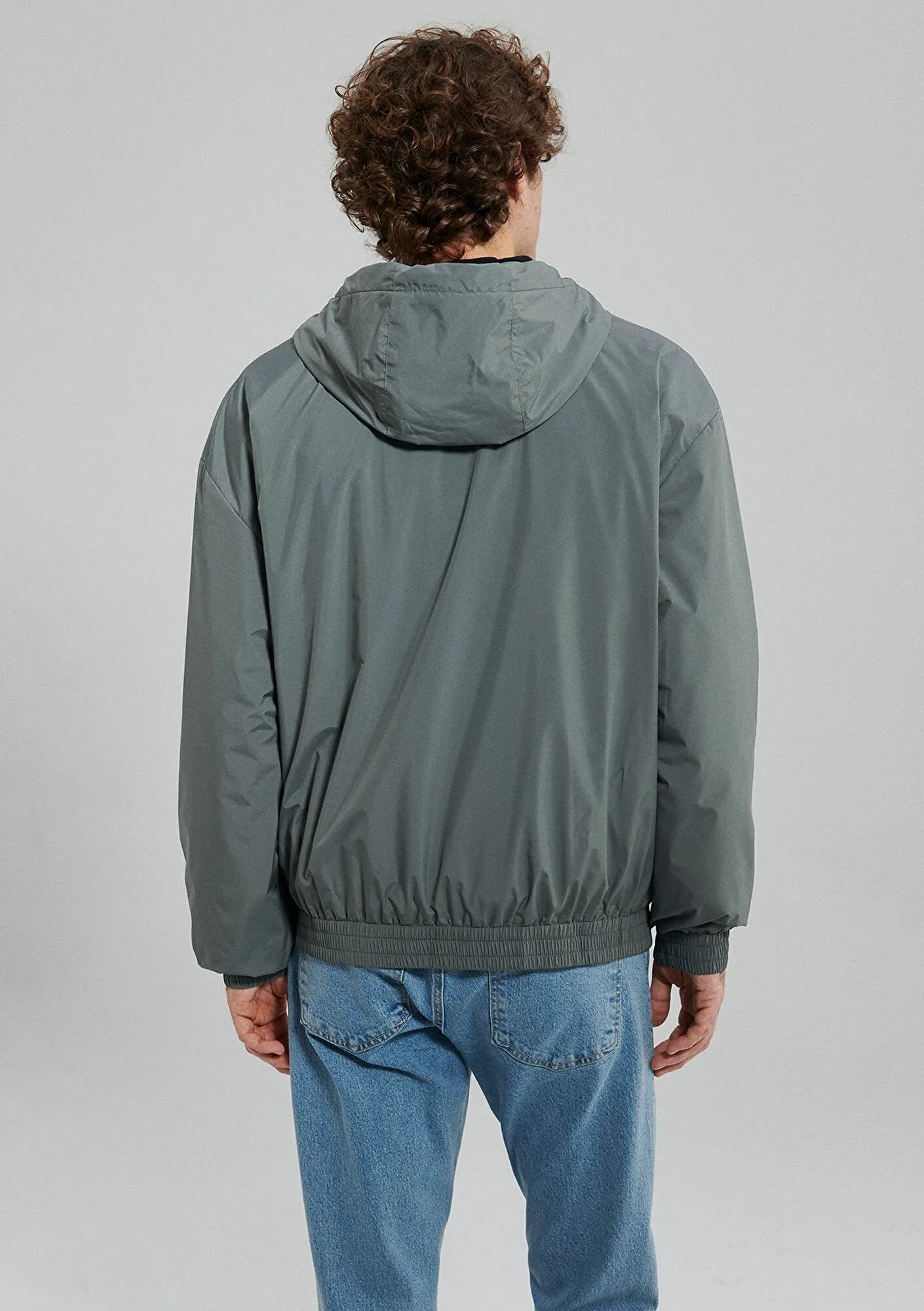 Hooded Grey Jacket