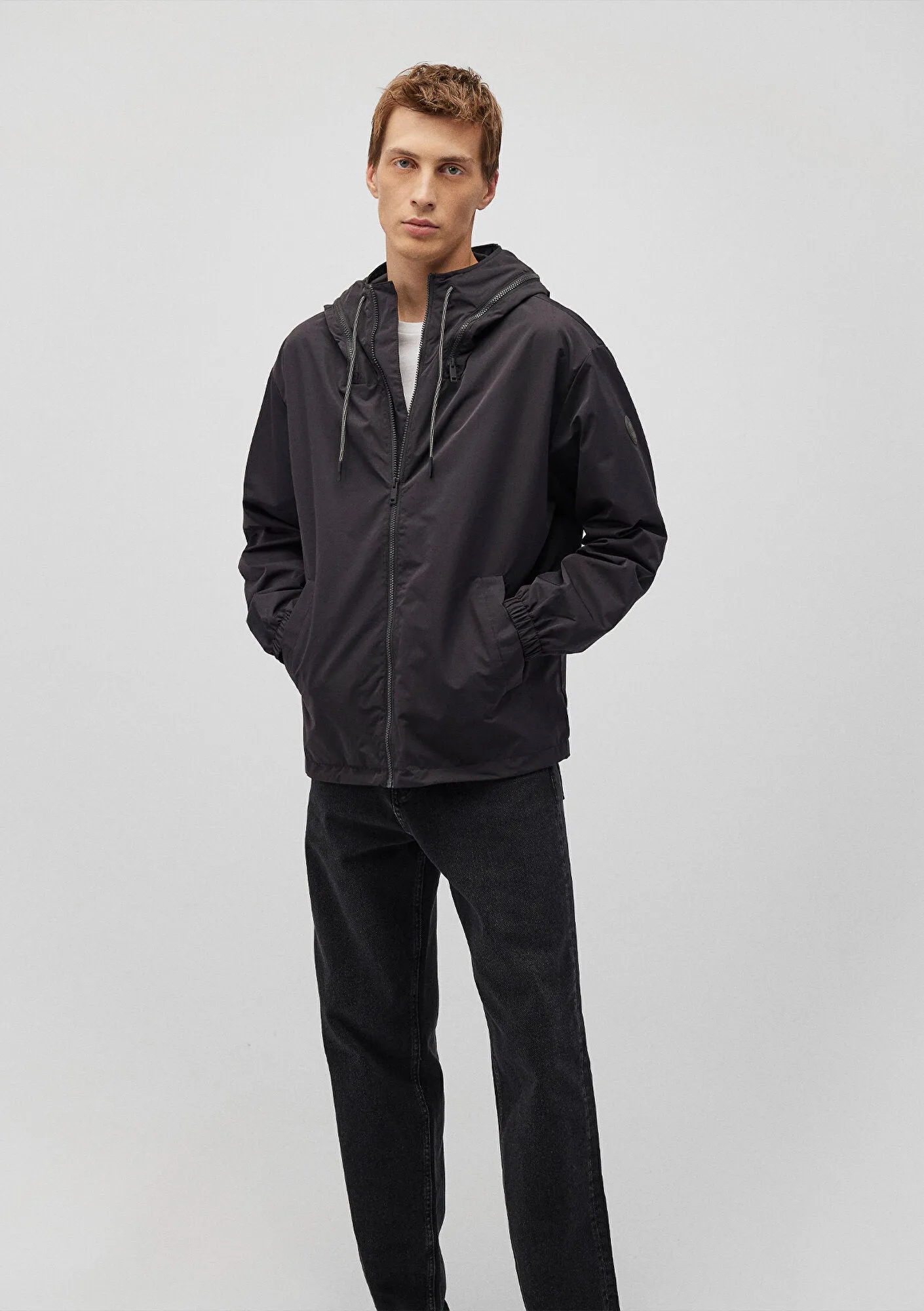 Hooded Grey Jacket