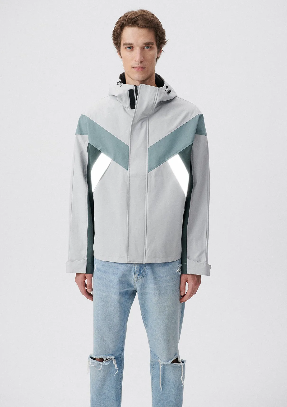 Hooded Grey Jacket