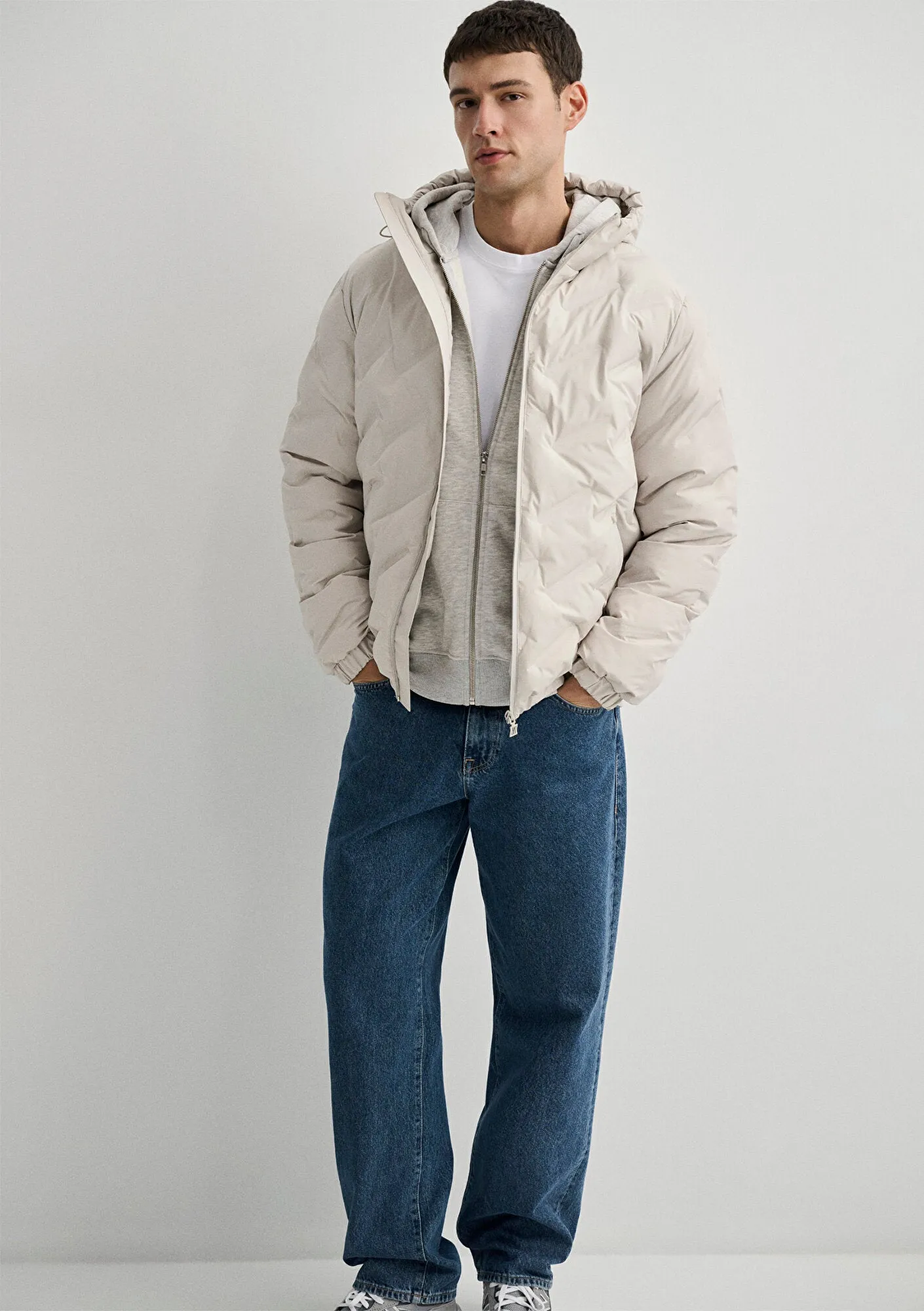 Hooded Grey Jacket