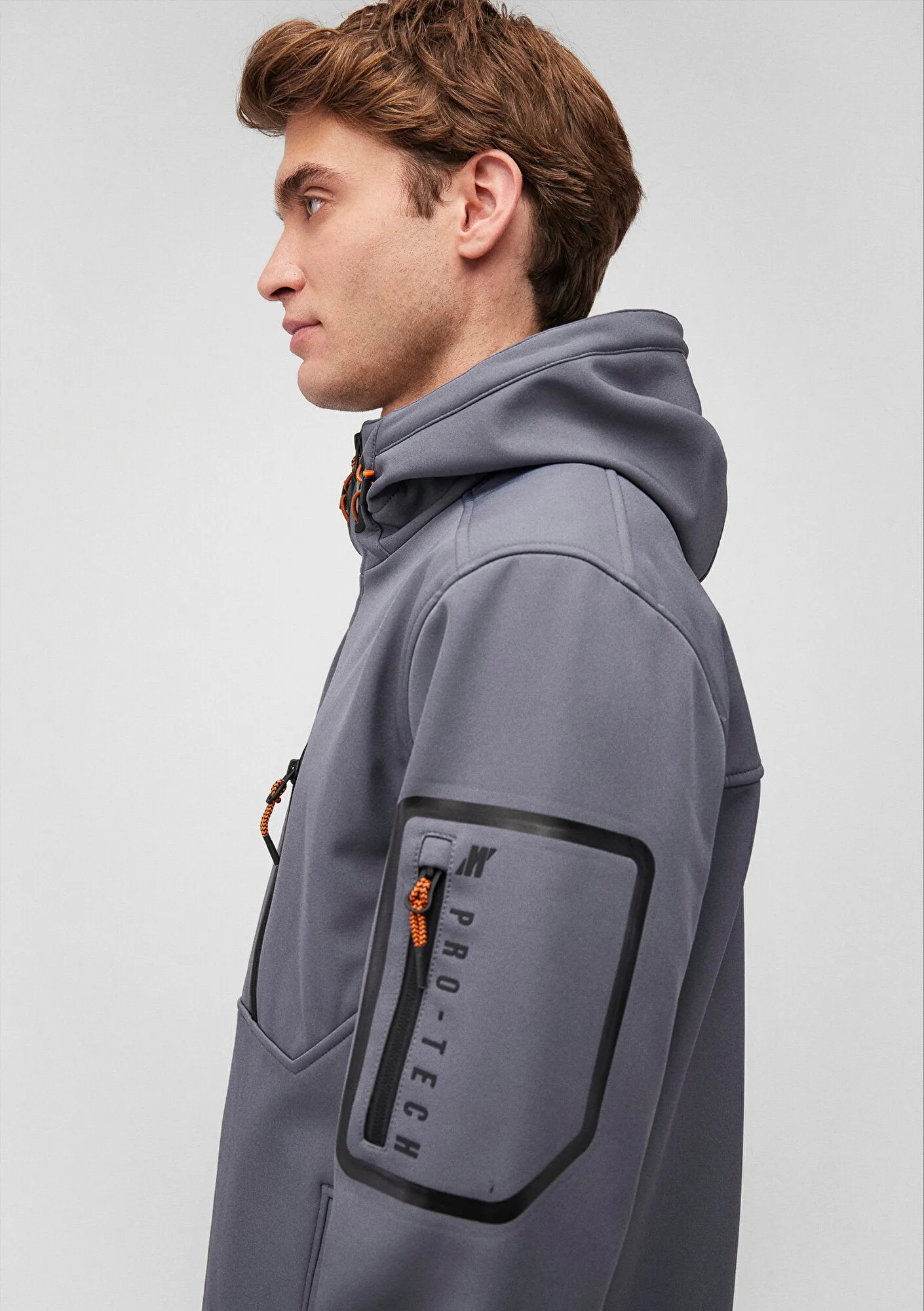 Hooded Navy Jacket