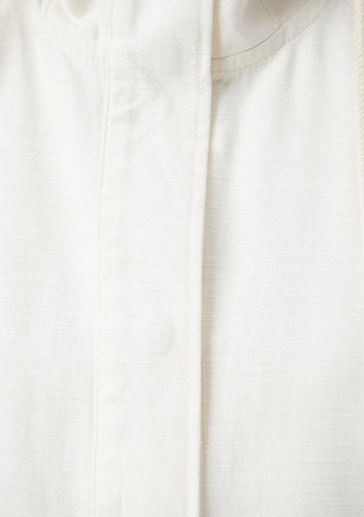 Hooded White Jacket