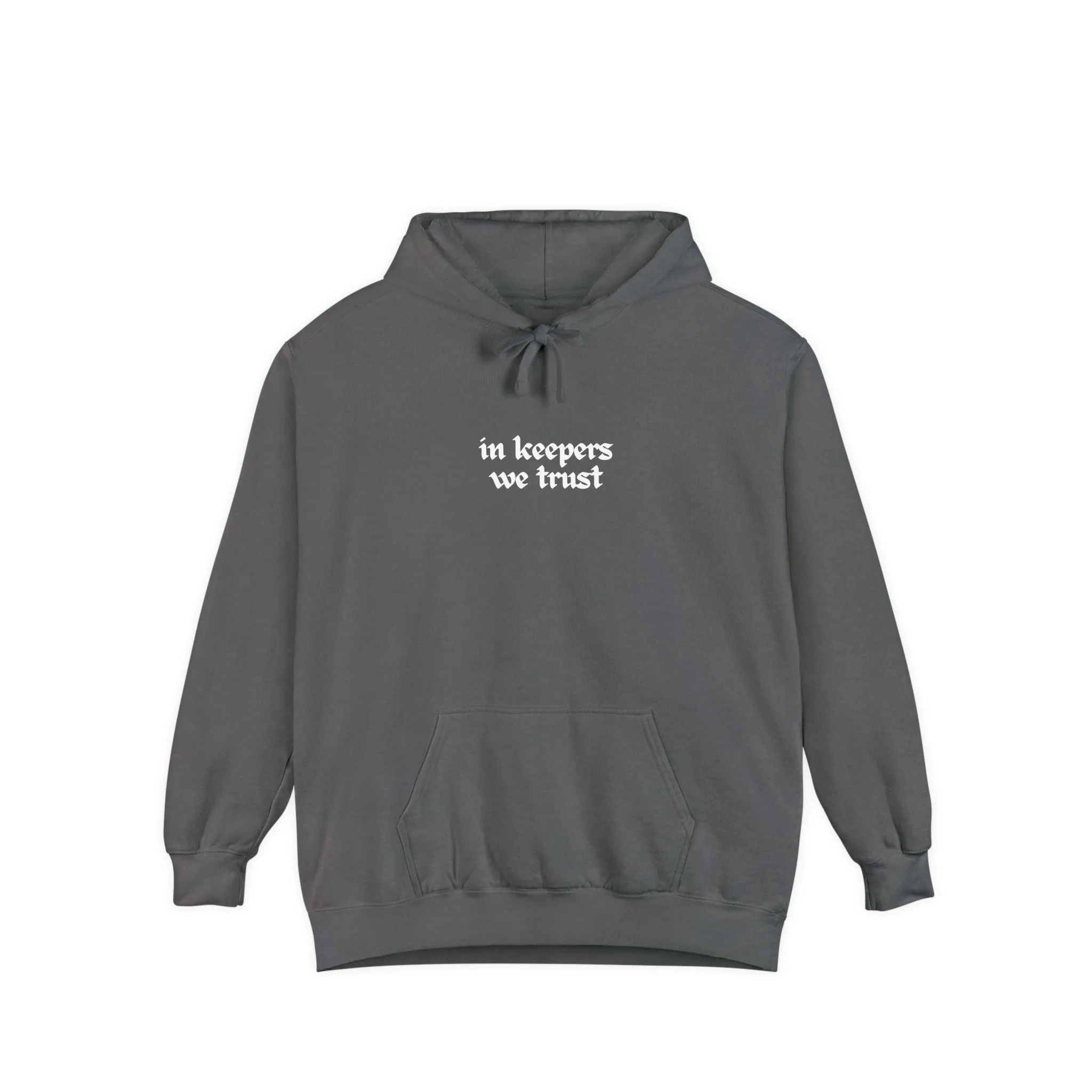 In Keepers We Trust Adult Hooded Sweatshirt