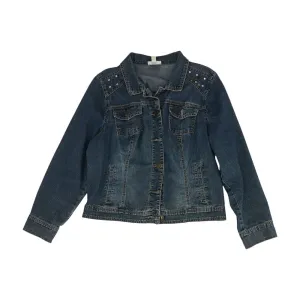 Indigo Solid Denim Denim Jacket