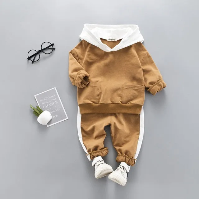 Infant Clothing Sets Baby Suit 2021 Autumn Spring Clothes For Newborn Baby Boys Clothes Hoodie Pant 2pcs Outfit Kids Costume