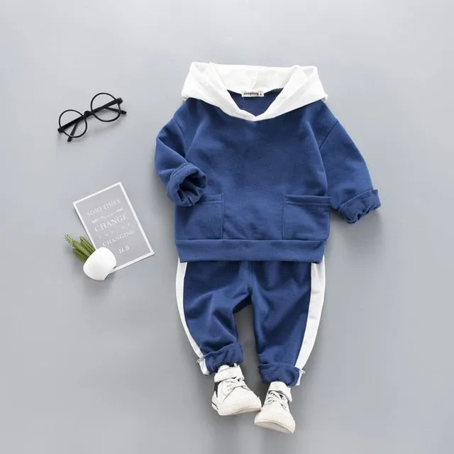Infant Clothing Sets Baby Suit 2021 Autumn Spring Clothes For Newborn Baby Boys Clothes Hoodie Pant 2pcs Outfit Kids Costume