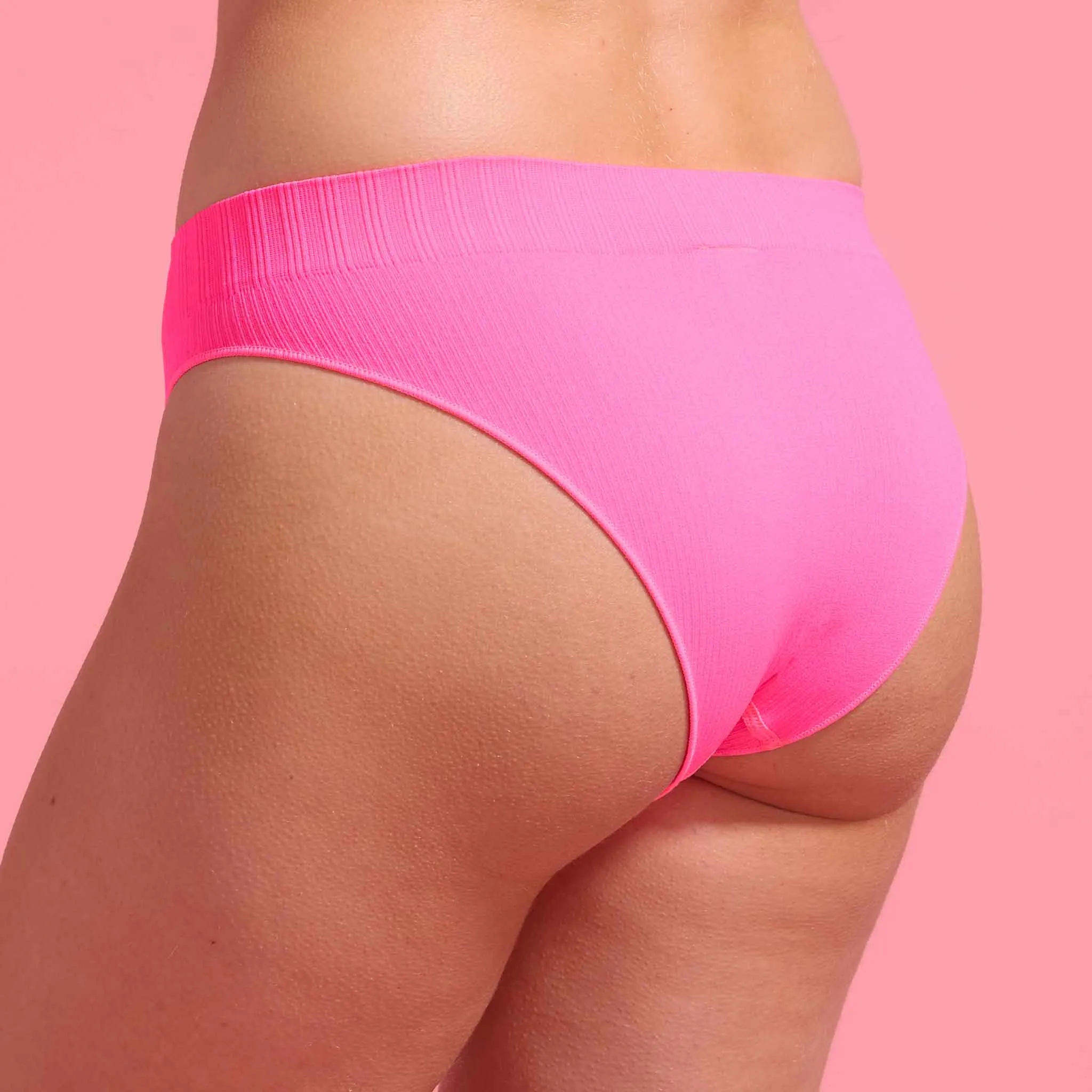 Ivy Seamfree Brazilian Knockout Pink