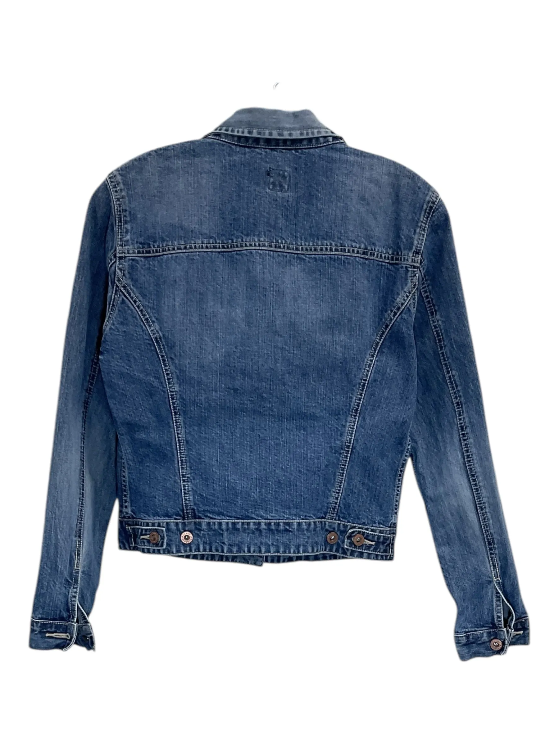 Jacket Denim By Gap In Blue Denim, Size: M