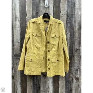 Jacket Denim By Talbots In Gold, Size: S