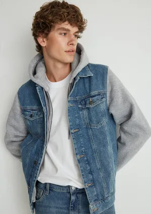 Jerry Mid Shaded Denim Jean Jacket